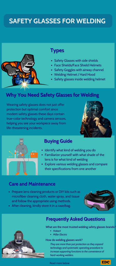 11 Best Safety Glasses For Welding Tig Mig Stick 2023
